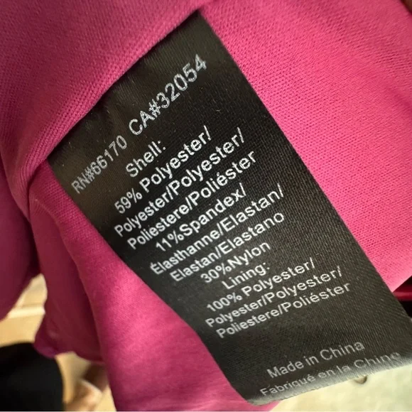 Anthropologie HUTCH One Shoulder Ruched Velvet Flocked Midi Dress Pink Size L - Picture 14 of 14